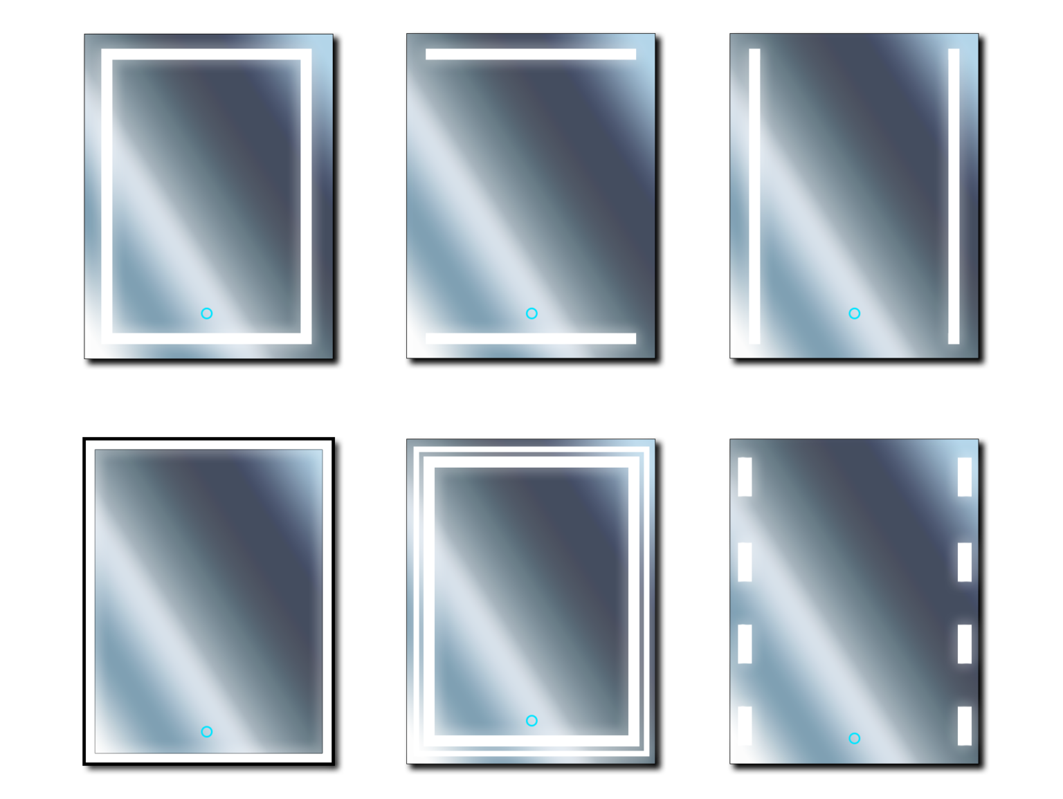 Front Lighted LED Mirrors CUSTOM LED MIRRORS